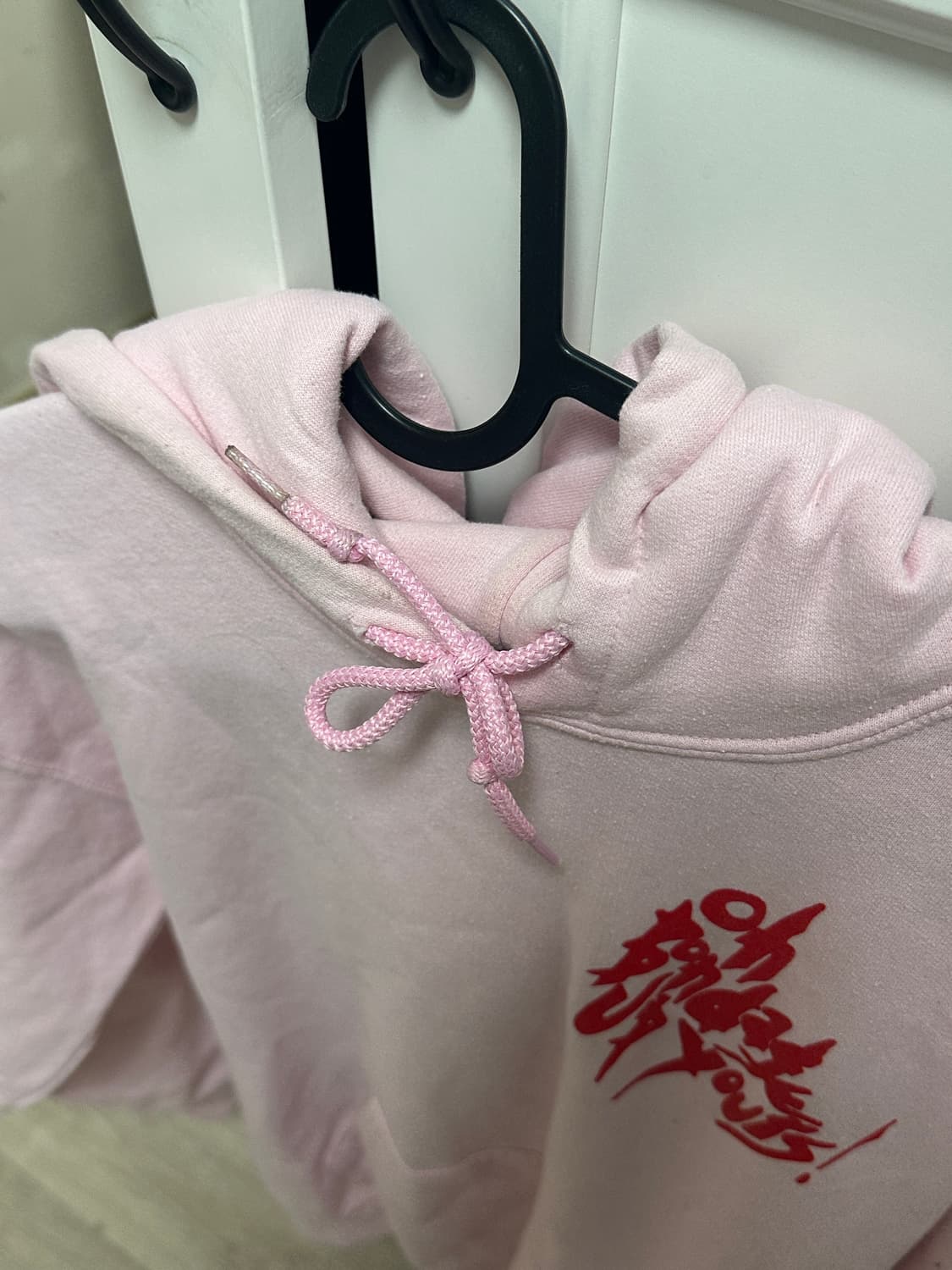 슬루피세컨즈 sloopyseconds X-Ray Spex 핑크 후드티 상품이미지4