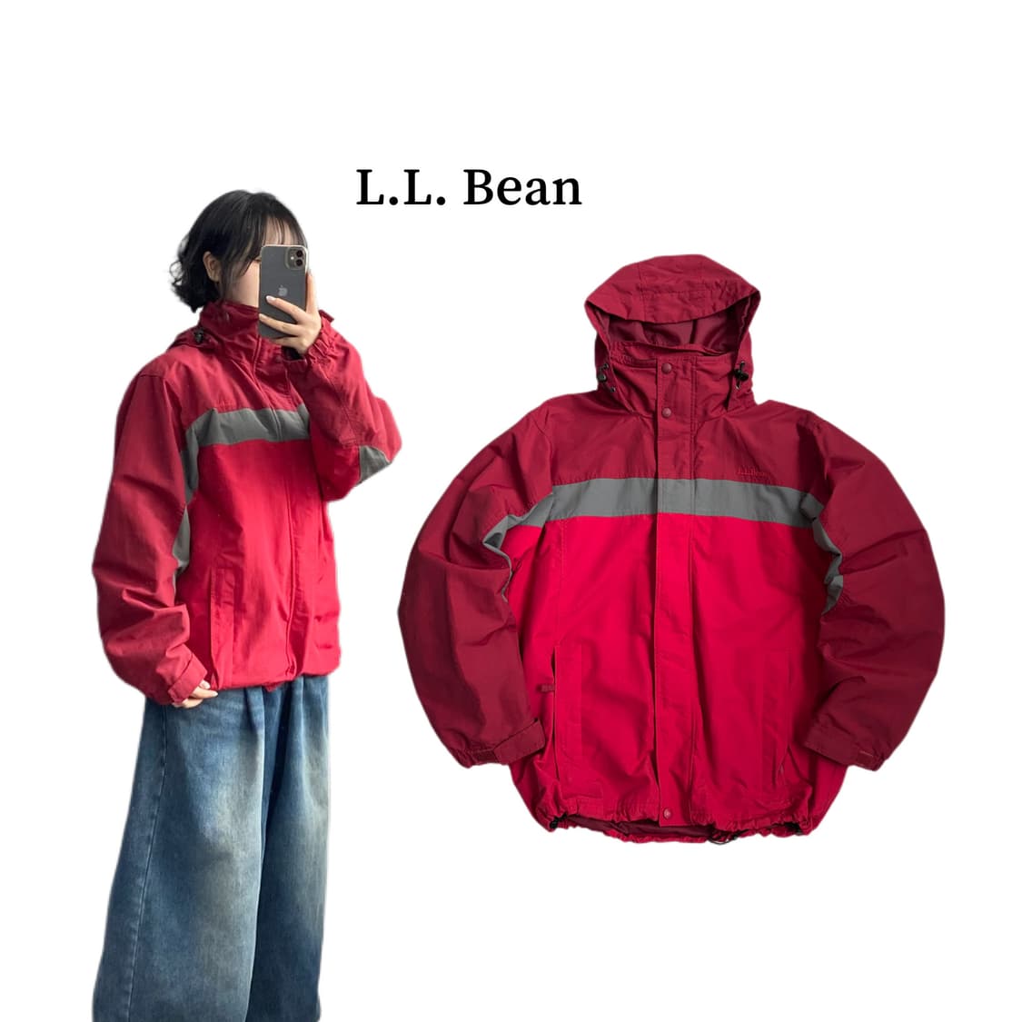 엘엘빈 고프코어 마운틴 바람막이 자켓 상품이미지1