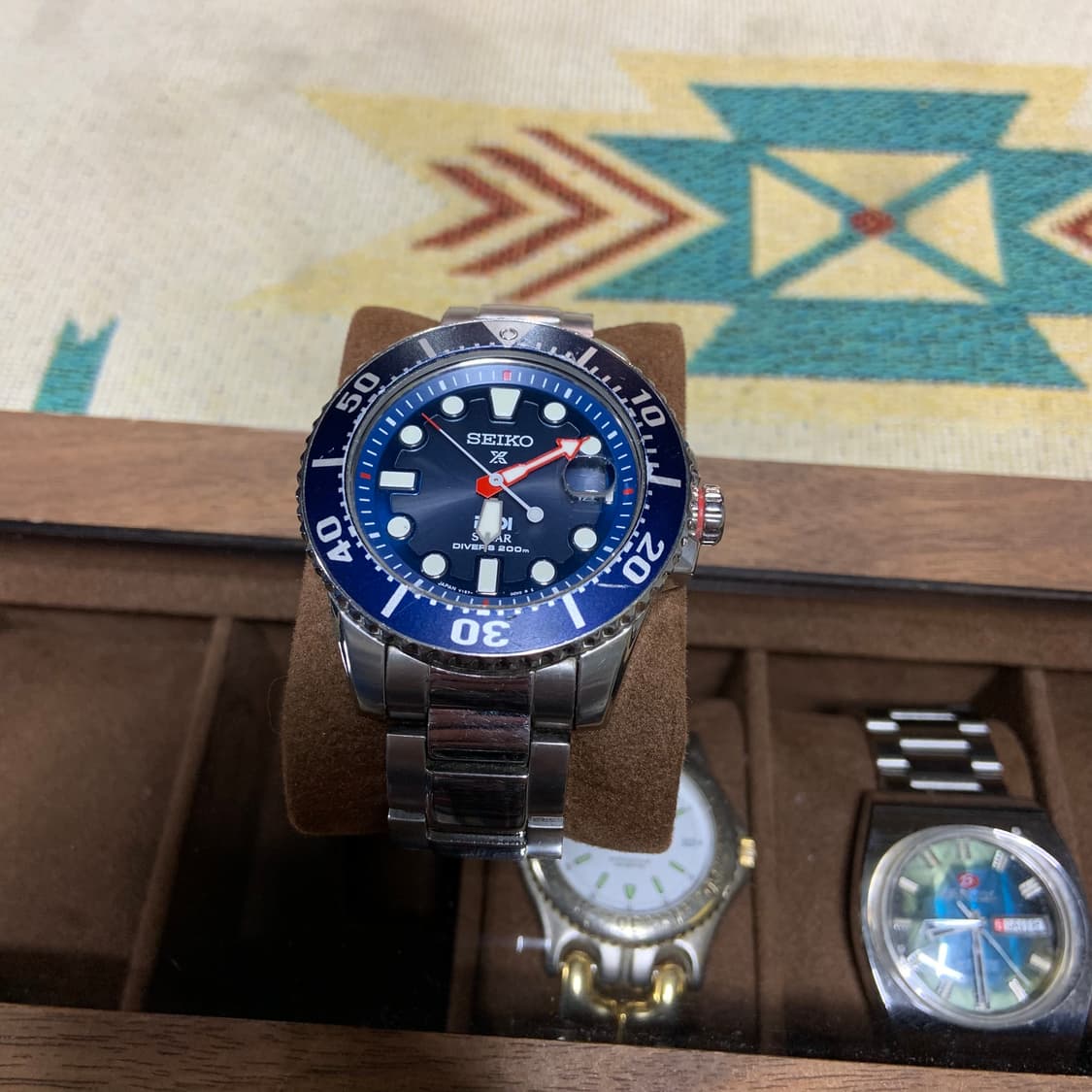 세이코 솔라 PADI 다이버 시계 상품이미지1