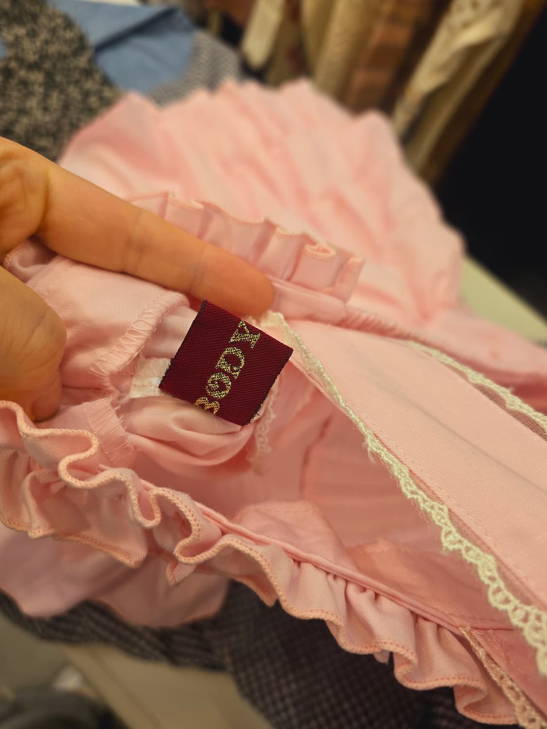 바디라인 아일렛 원피스 상품이미지6