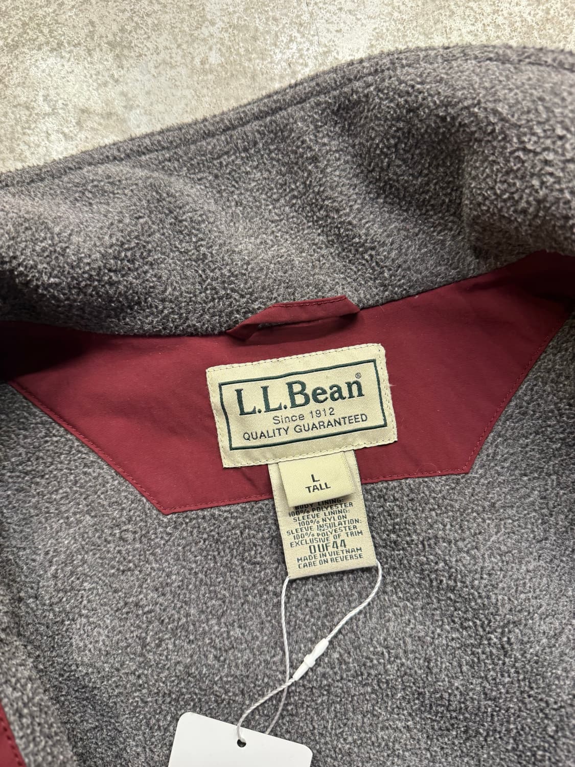 엘엘빈 플리스 라이닝 웜업자켓 상품이미지5