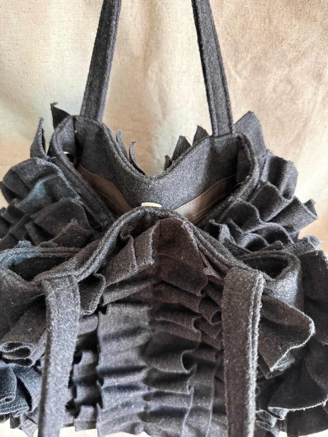 Ray BEAMS frill tote bag 상품이미지6