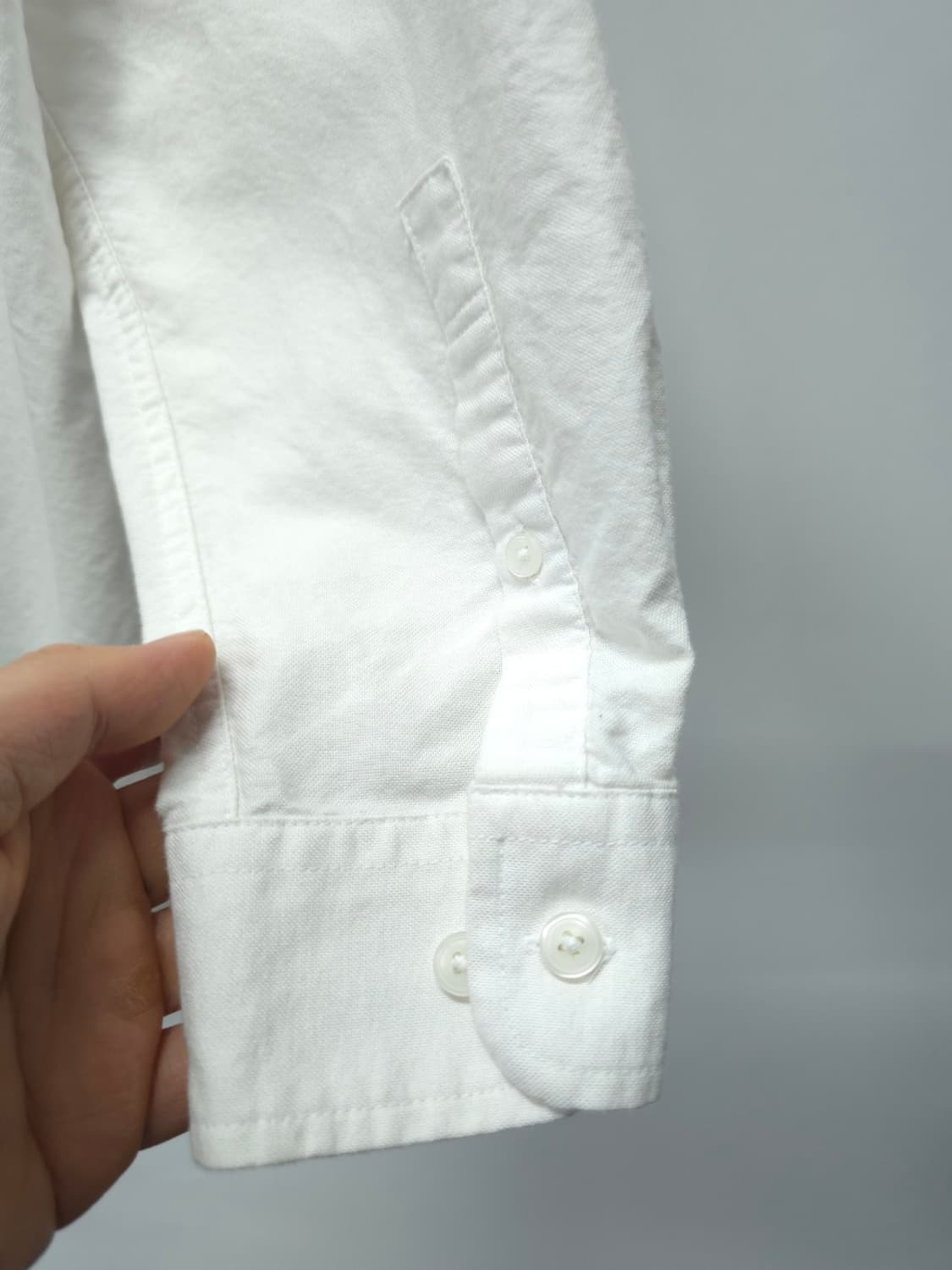 무신사 스탠다드 릴렉스핏 옥스포드 셔츠 ( 남성L ) 상품이미지9