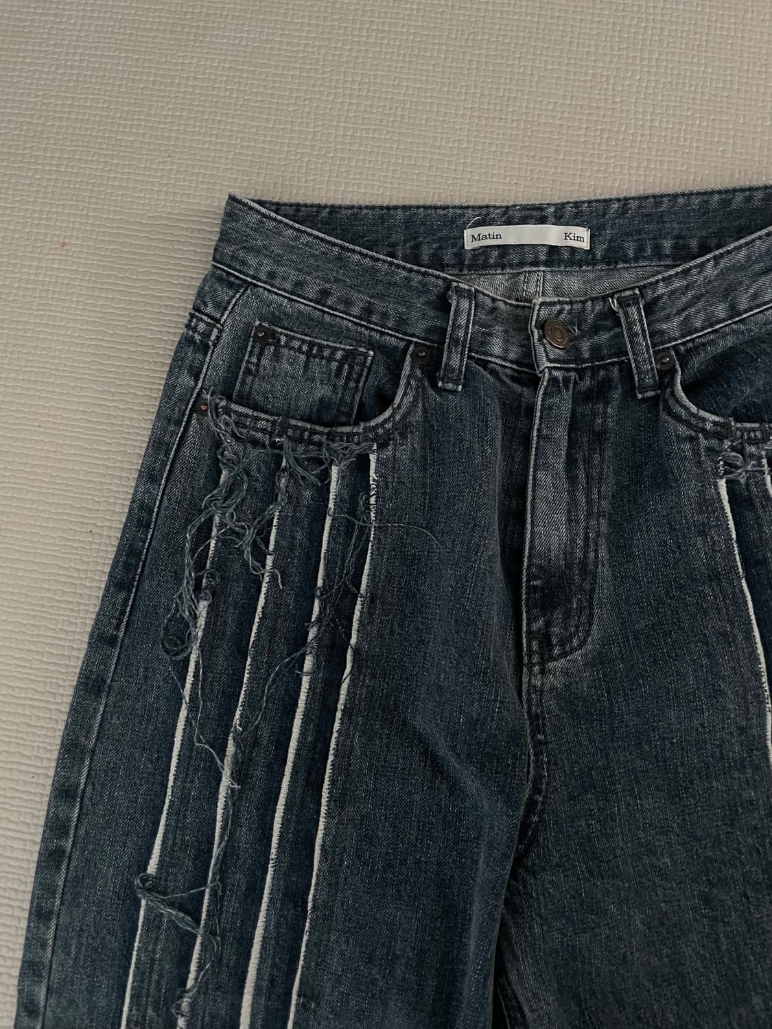 마뗑킴 데님 팬츠 상품이미지3