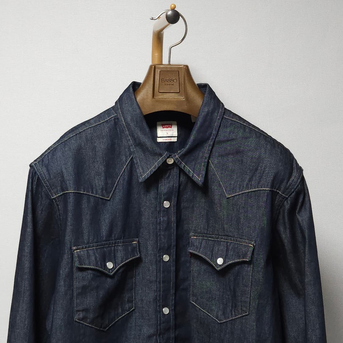 L ) 리바이스 웨스턴 셔츠 상품이미지1