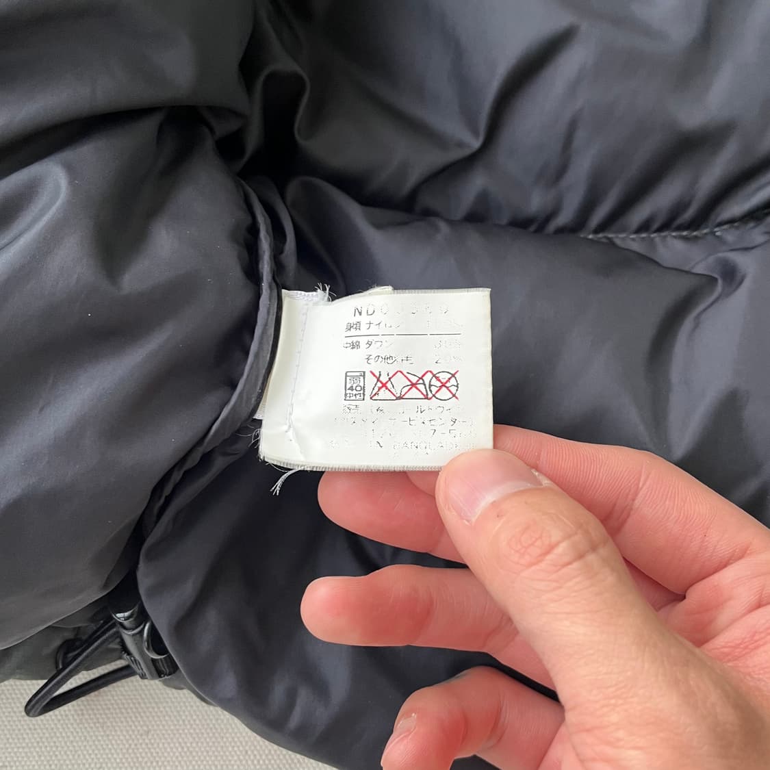 노스페이스 센터로고 눕시 700 다운 자켓 상품이미지7