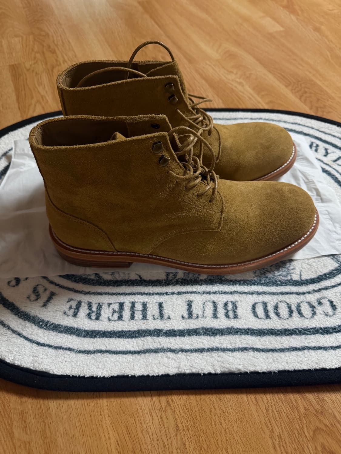 로스트가든 UNIFORM Field Boots Beige 새상품 상품이미지2