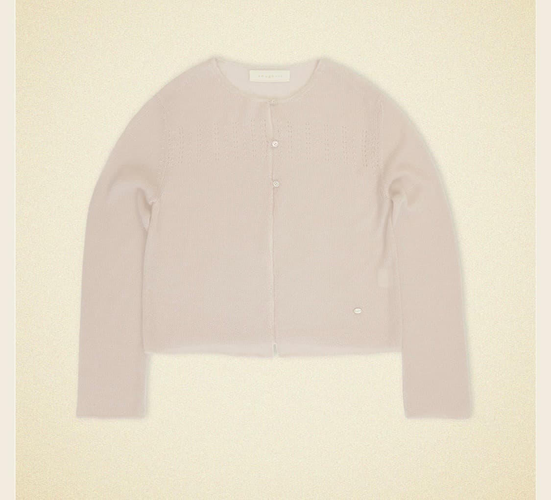 스너그눅 mellow cardigan 베이지 새상품 상품이미지1