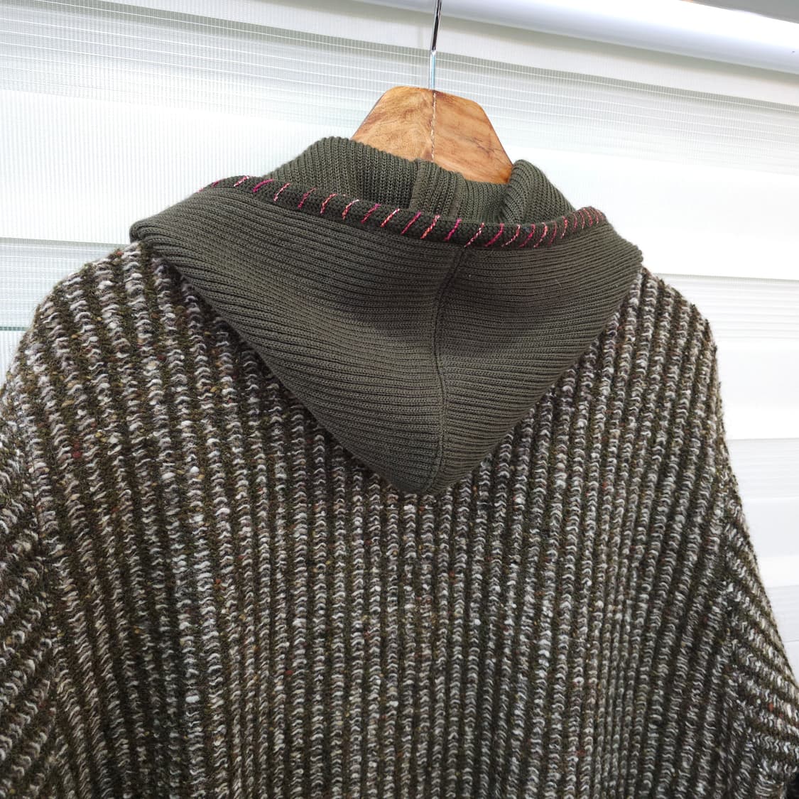 japan VITR AGE 니트 후드코트-우먼M 상품이미지7