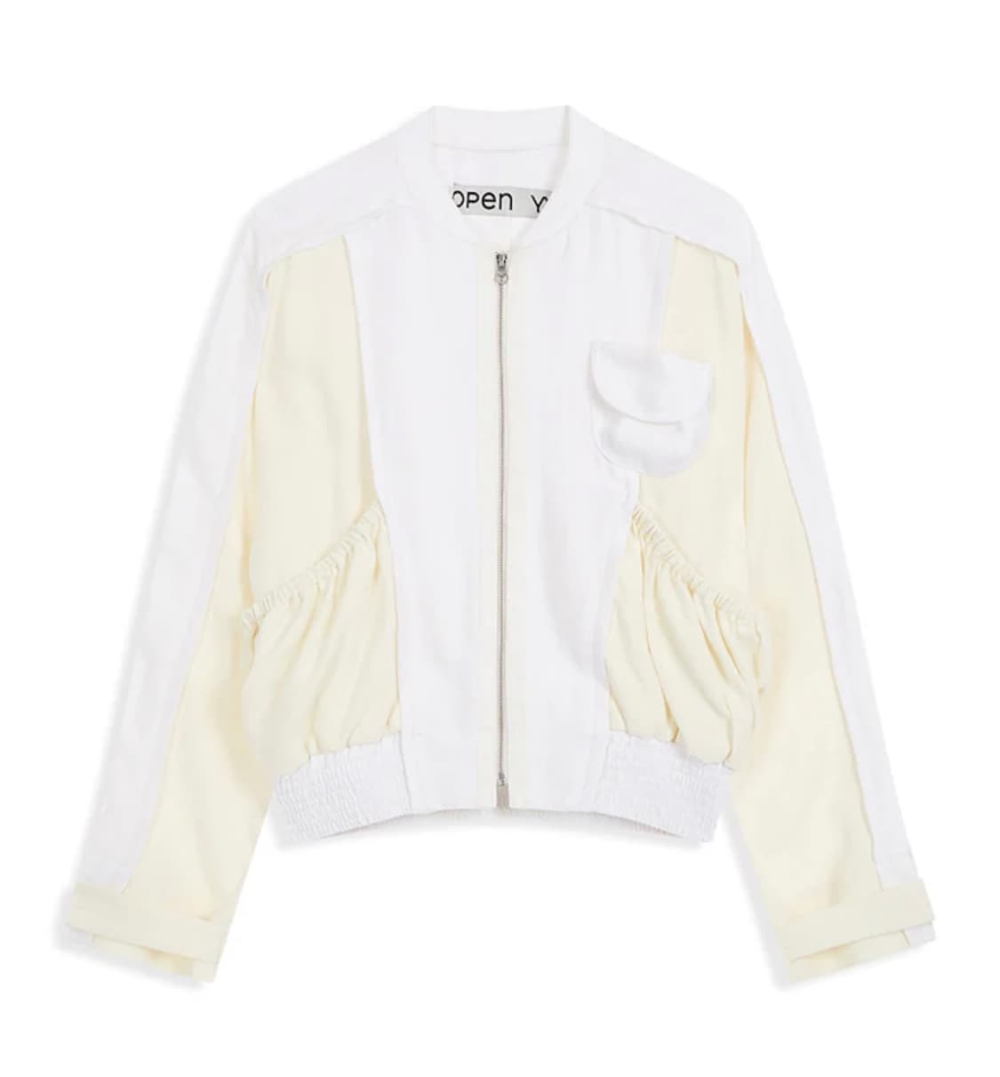 Open YY 리넨 봄버 상품이미지4