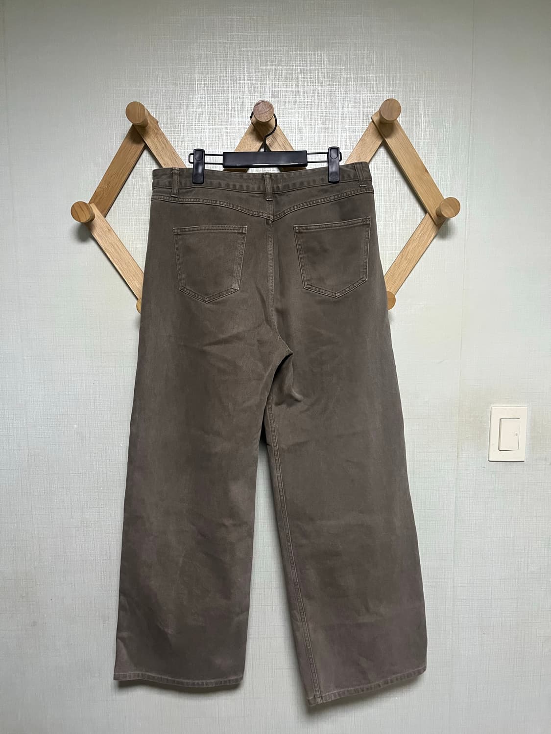 아모멘토 세미 와이드 부츠컷 데님 상품이미지4