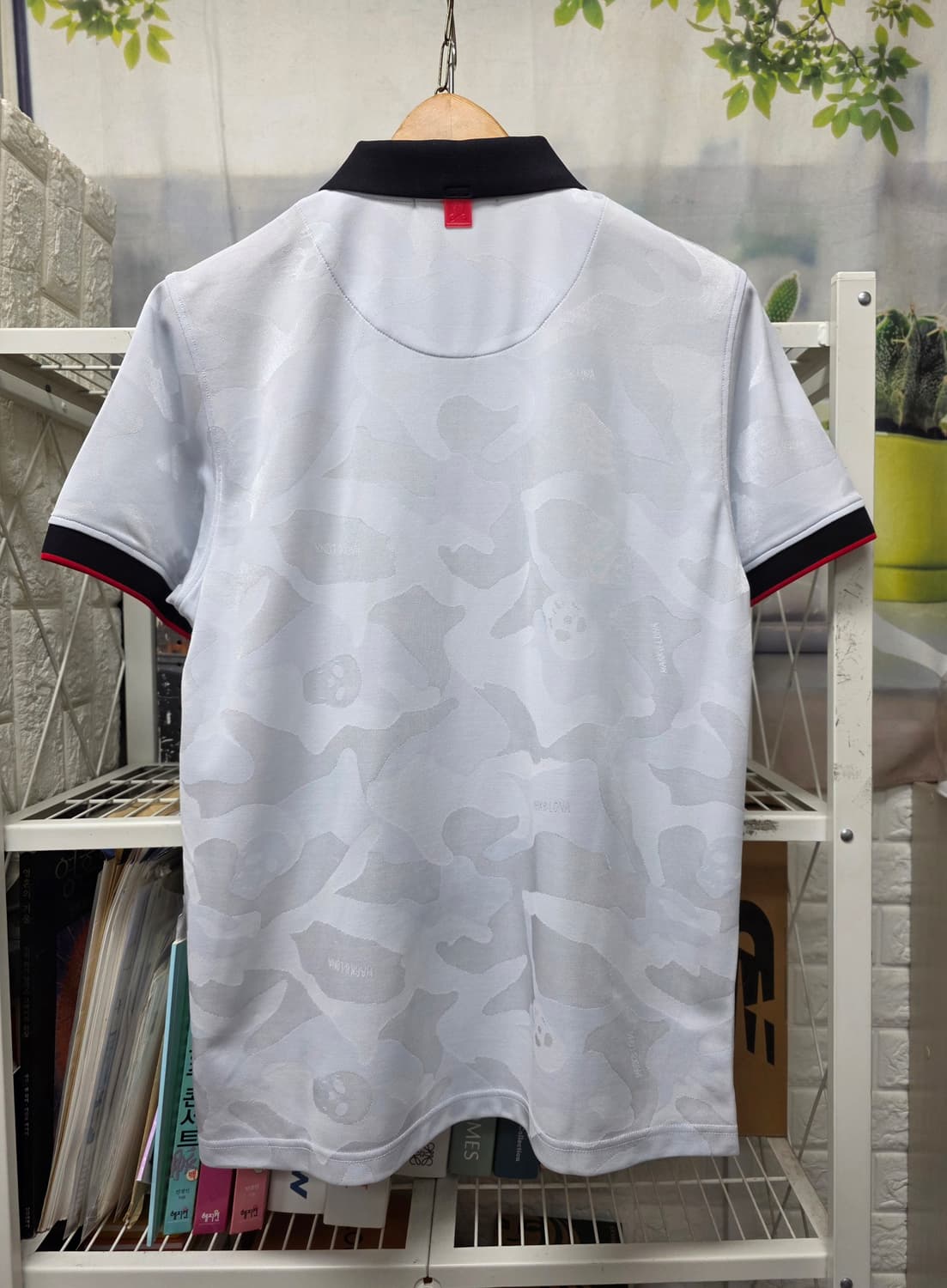 마크앤로나 남성 골프반팔티 105 카모플라쥬 반집업 폴로셔츠 MM81 상품이미지6