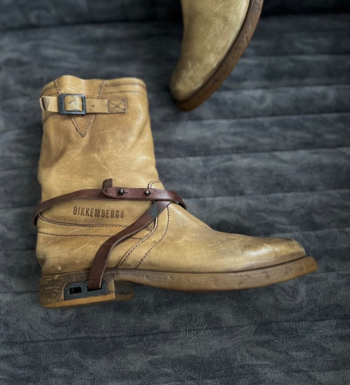 딕 비켐버그 스트랩 우드솔 부츠 상품이미지1