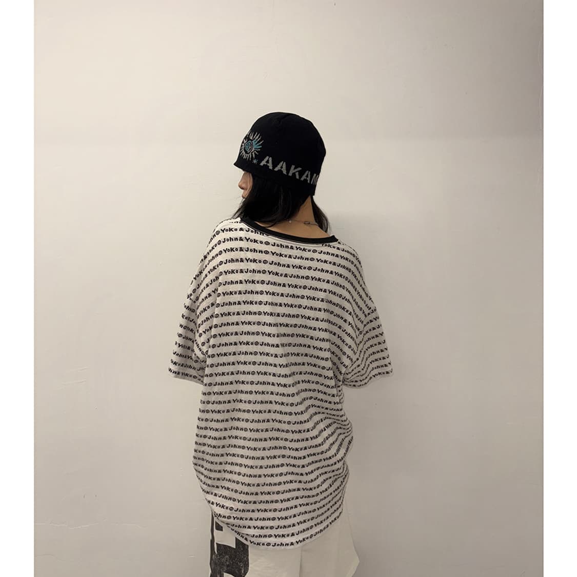 바우와우 BOWWOW John & Yoko Jacquard Tee 상품이미지2