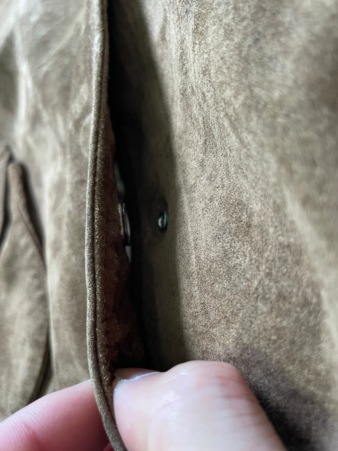 빈티지 스웨이드 해링턴 봄버 자켓  상품이미지4