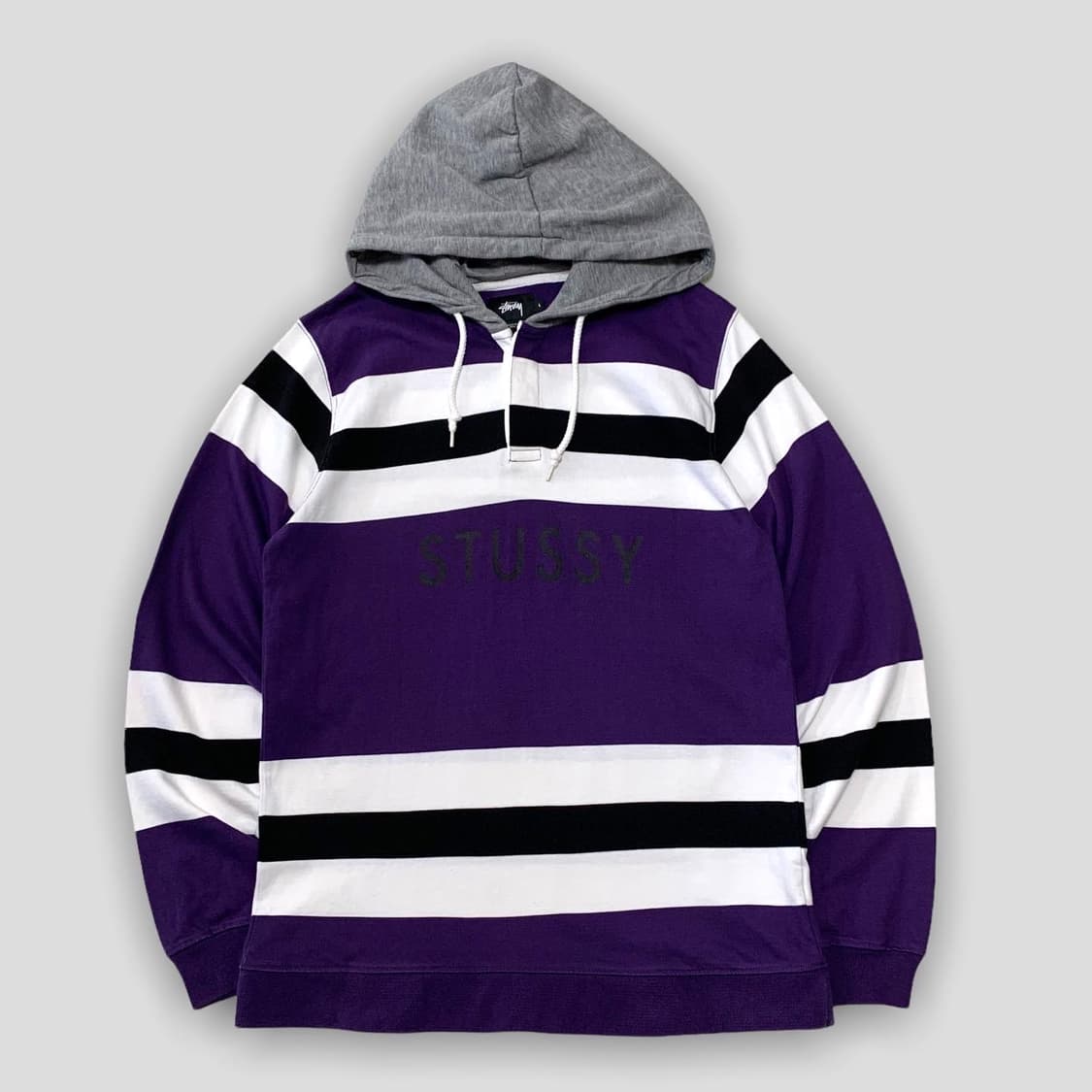 스투시 럭비 후드티 상품이미지1