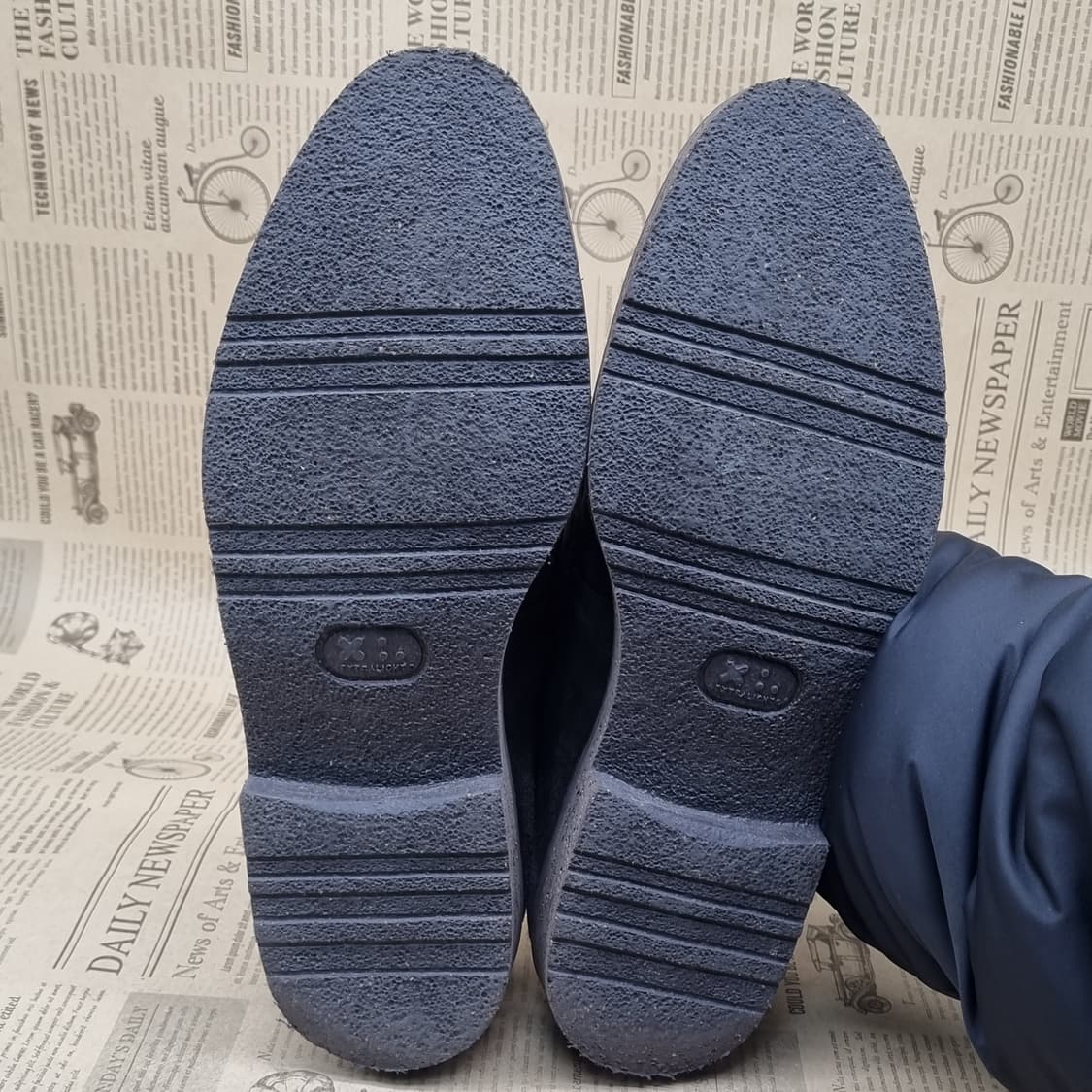 미소페 스웨이드 남성페니로퍼 실사이즈290 상품이미지3