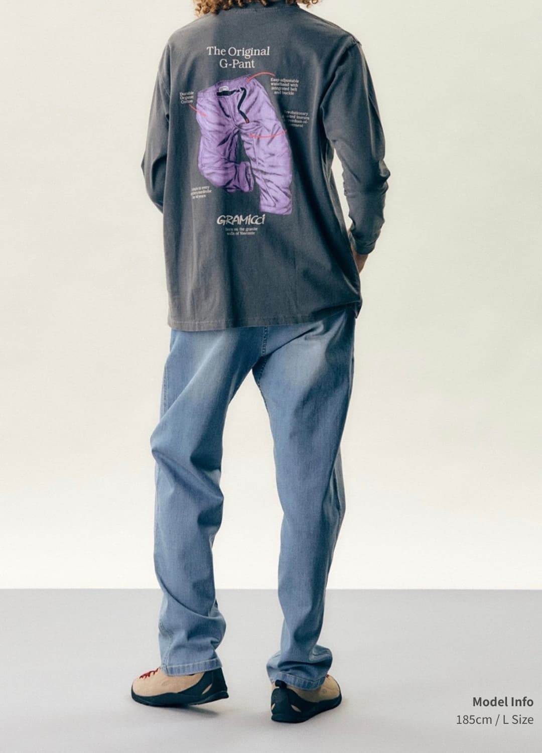 그라미치 팬츠 스트레치 데님 Medium Used 상품이미지4