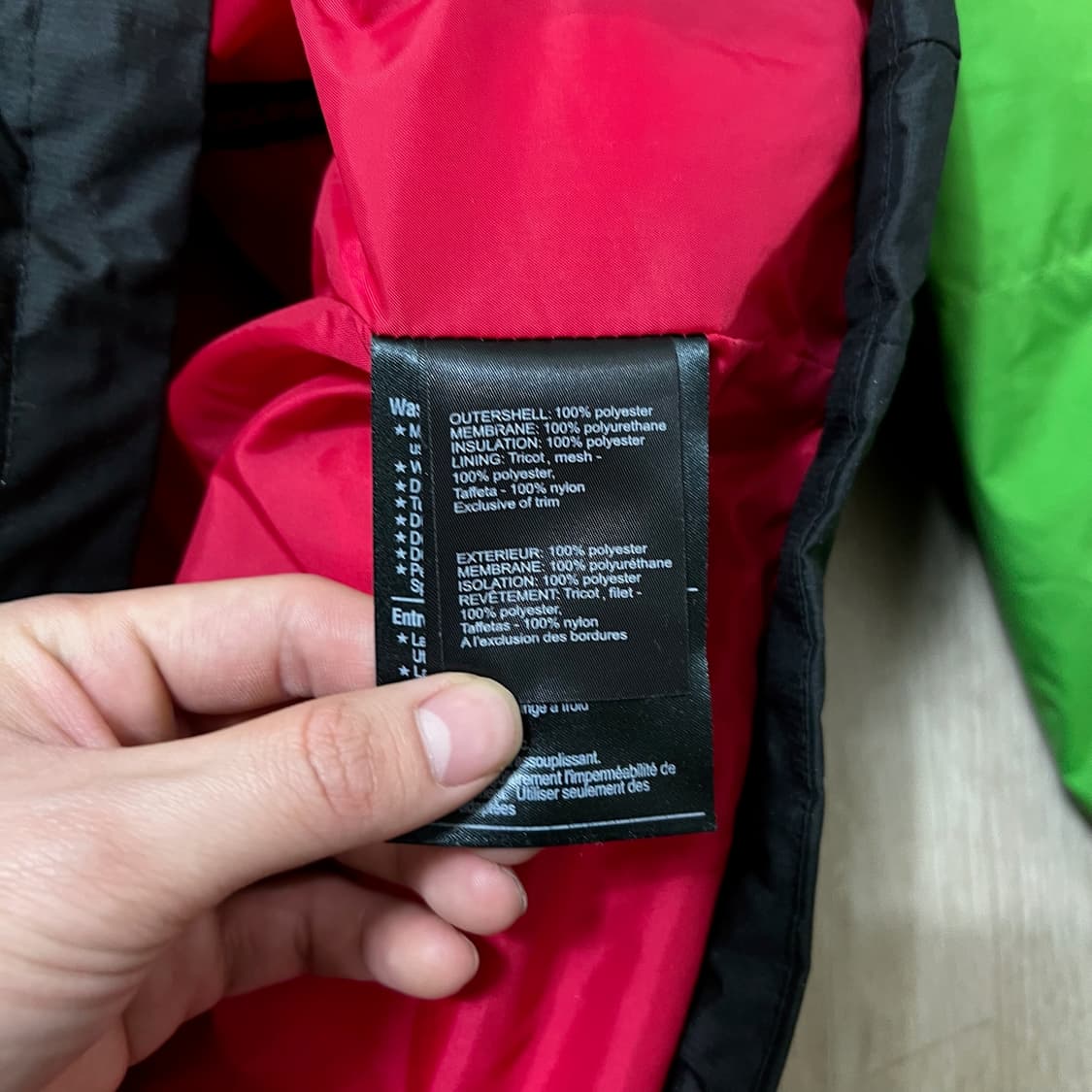 버튼 스포츠 남성 스키복 보드복 푸퍼 스키패딩 L/100  상품이미지6