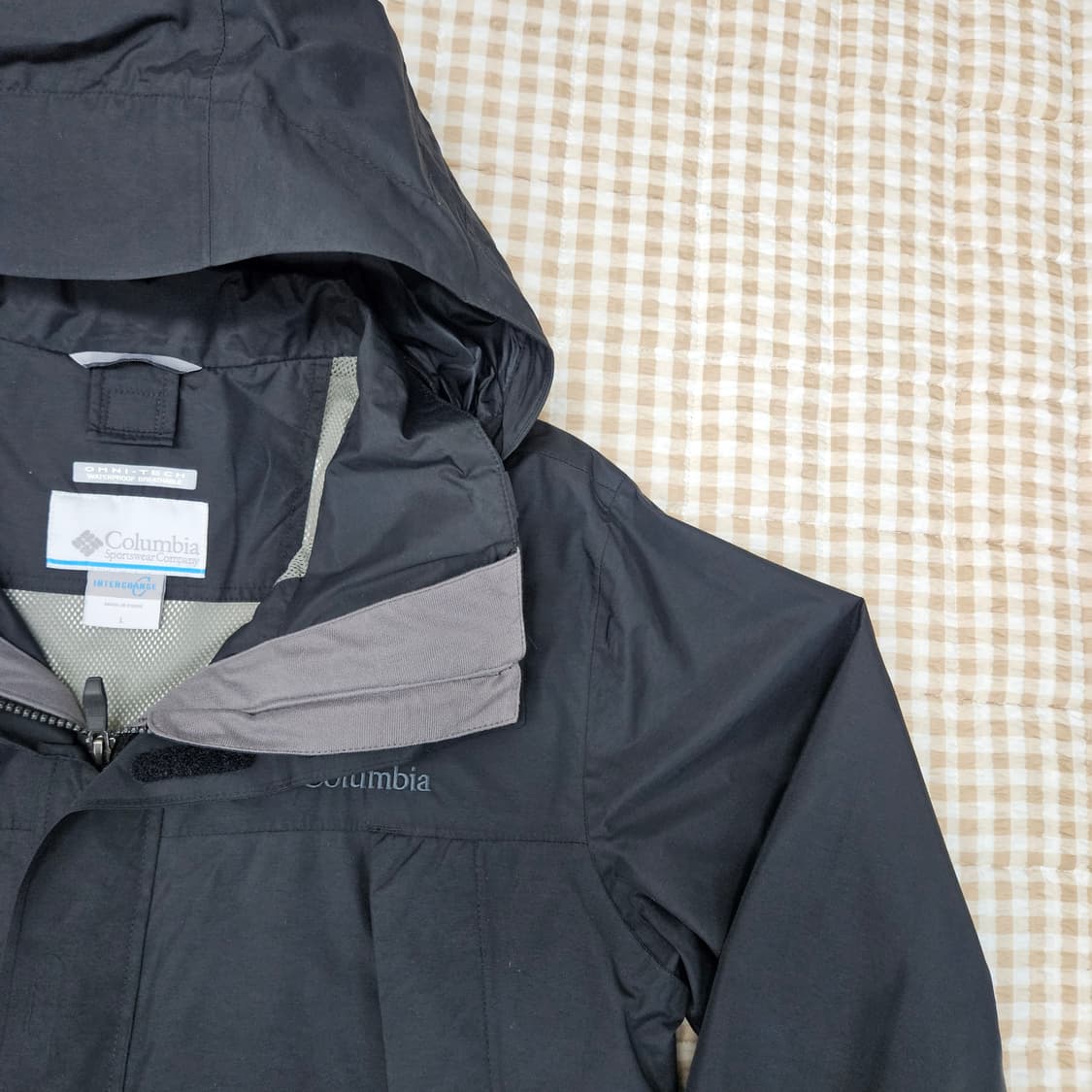 컬럼비아 옴니테크 바람막이 자켓 남자100 상품이미지3