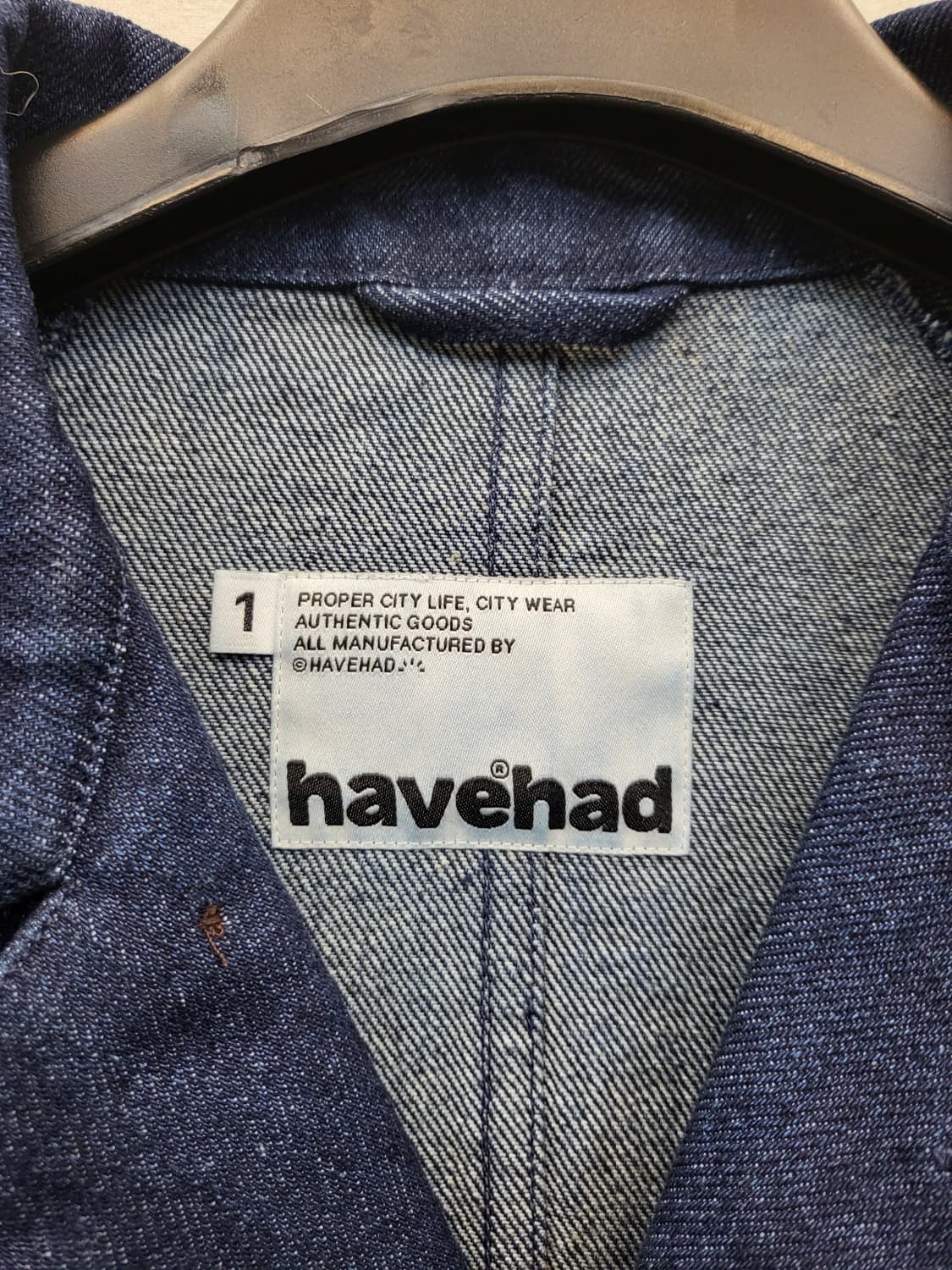 havehad 데님 자켓 상품이미지3