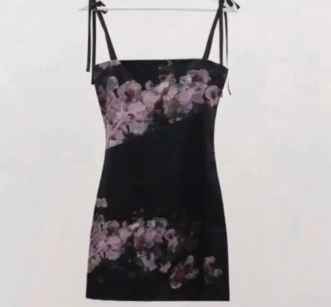 달링유어배드 새틴 블라썸 오리엔탈 원피스  상품이미지1