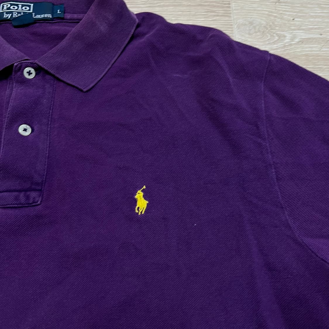 폴로 랄프로렌 스몰포니 피케 PK 반팔 카라티 [퍼플] L/100 상품이미지4