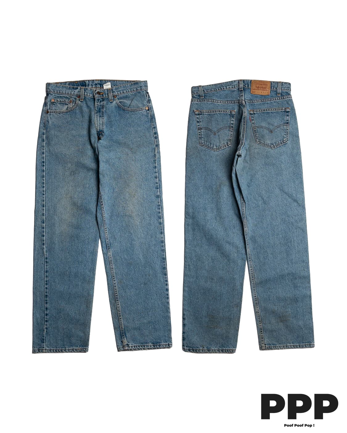 90's 미제 리바이스 565 루즈 핏 와이드 레그 33x32 상품이미지1