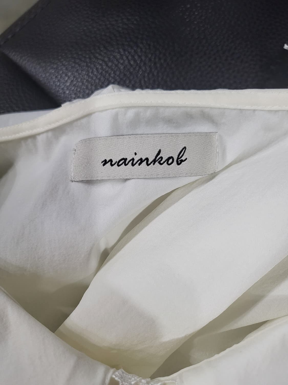 Nainkob 나인콥 레이스 빅카라 블라우스(새상품) 상품이미지8