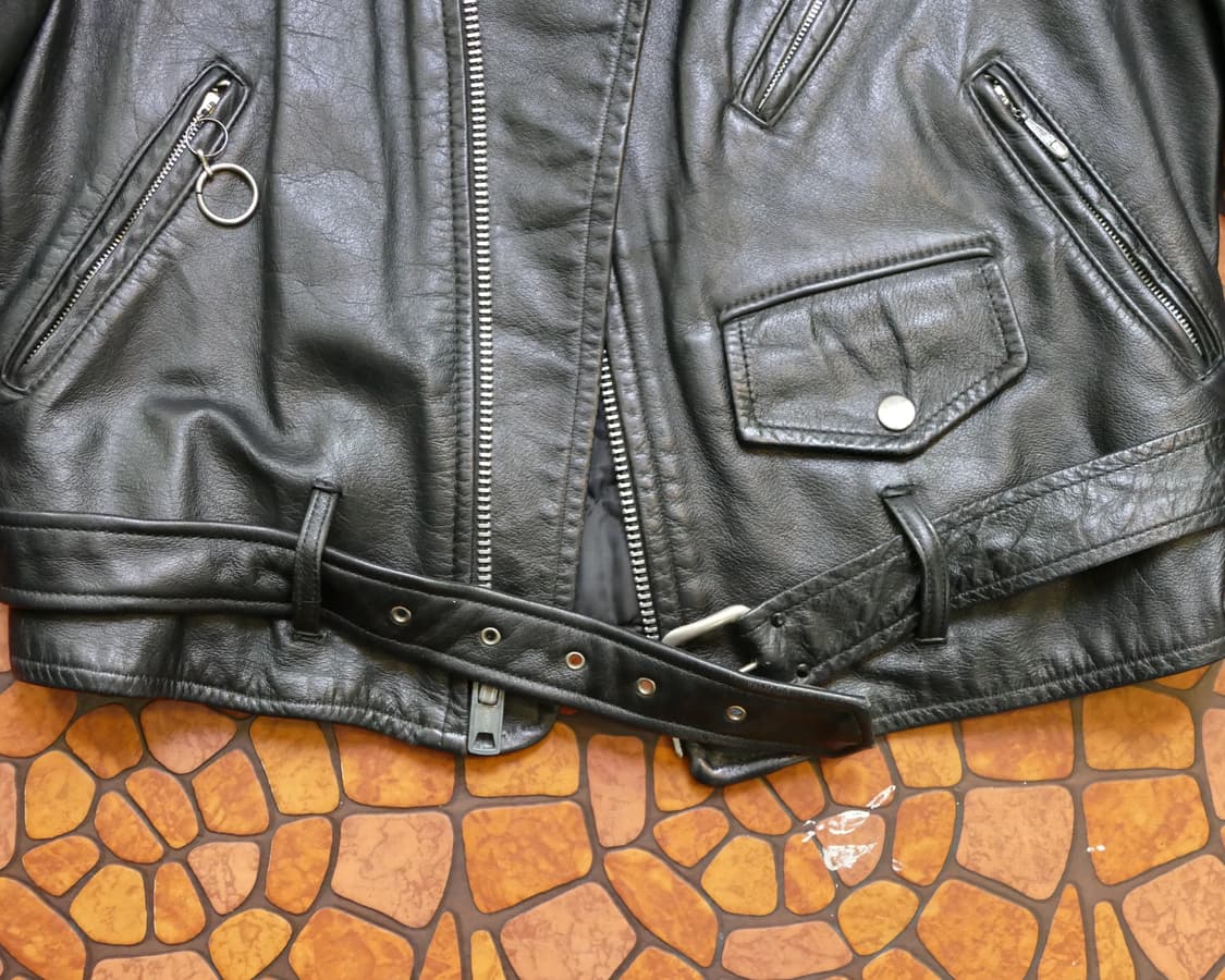 [L] Made in U.S.A 쿠퍼 COOPER 더블 라이더 자켓 상품이미지4