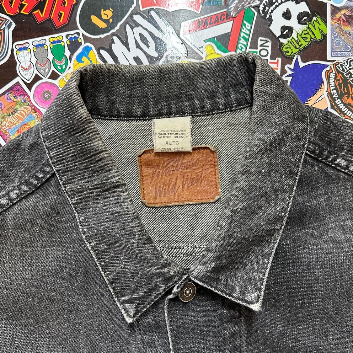 90s 말보로 데님 트러커 자켓 XL 상품이미지9