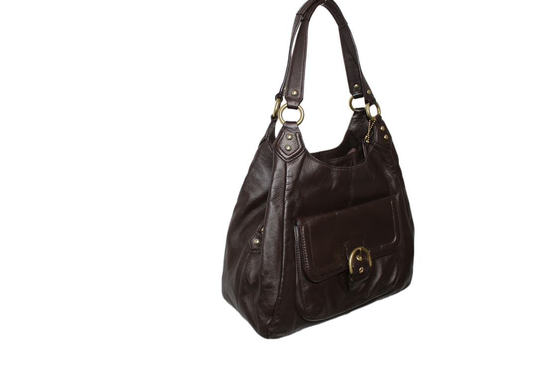 2000s Y2K COACH 코치 레더 숄더백 상품이미지1