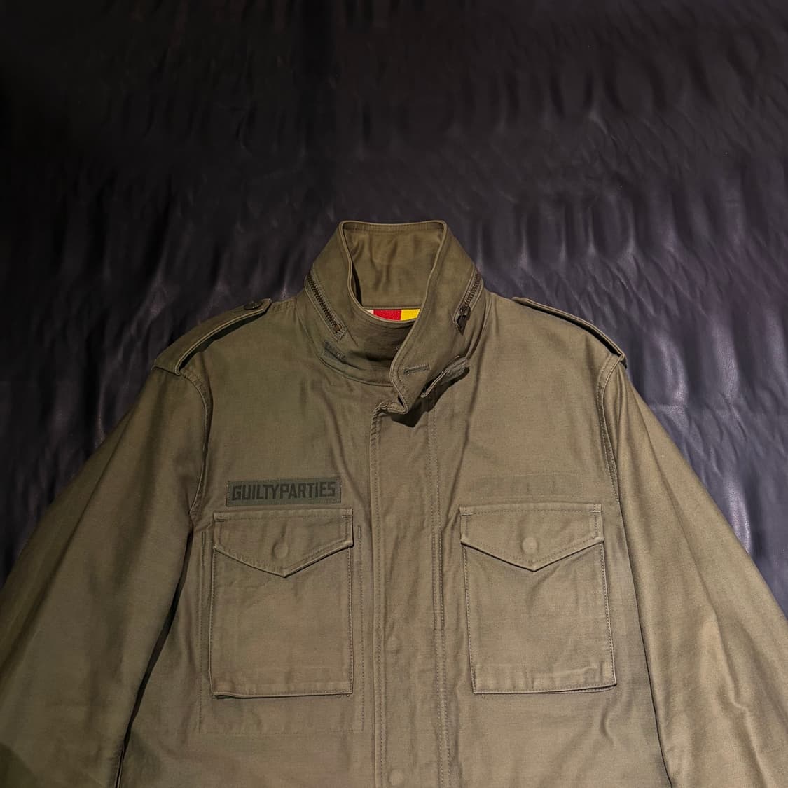 와코마리아 카키 필드자켓 상품이미지3