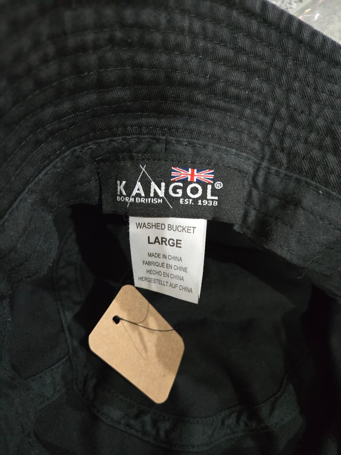 캉골 블랙 버킷햇 상품이미지3