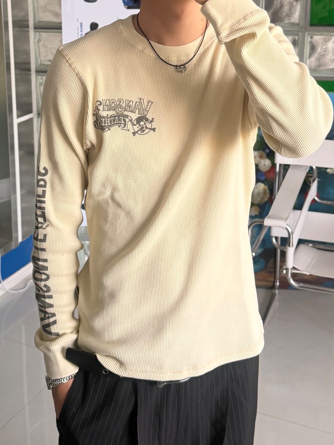 cross bone skull ls tee nvlt-2408 상품이미지1