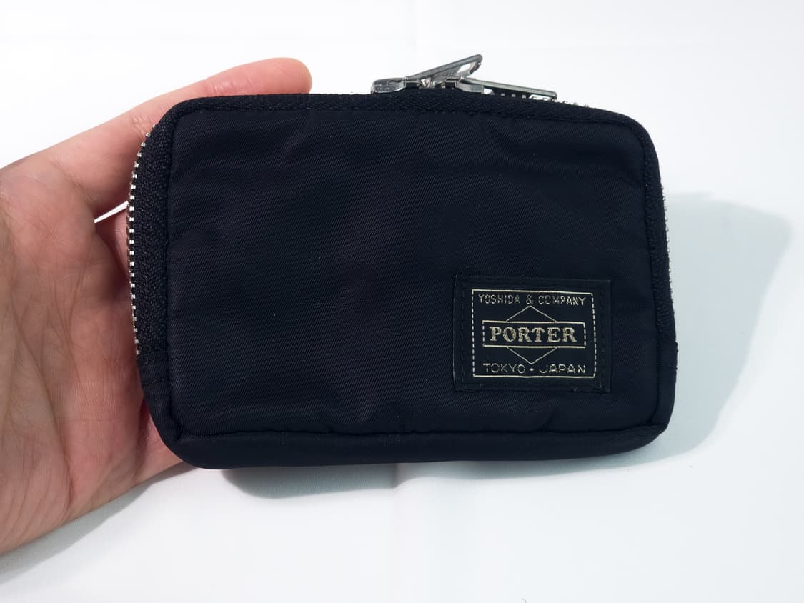[빈티지] 요시다 포터 동전지갑 멀티 코인케이스 블랙 상품이미지1