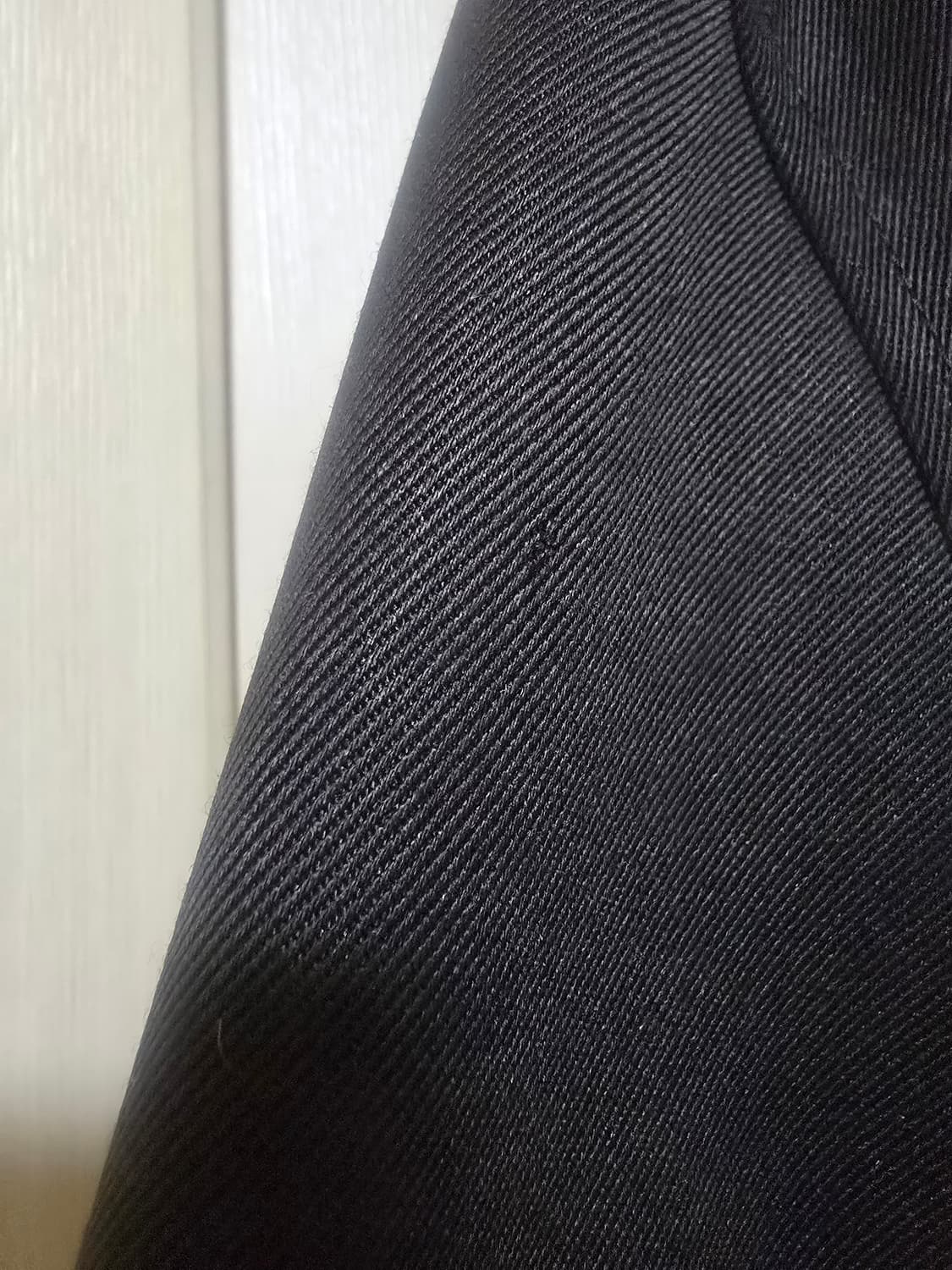 타임옴므 24ss 투웨이 블루종 블랙 100 팝니다 상품이미지3