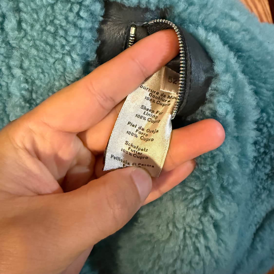 에르메스 2022 f/w 시어링 햄프 무스탕 자켓  상품이미지9