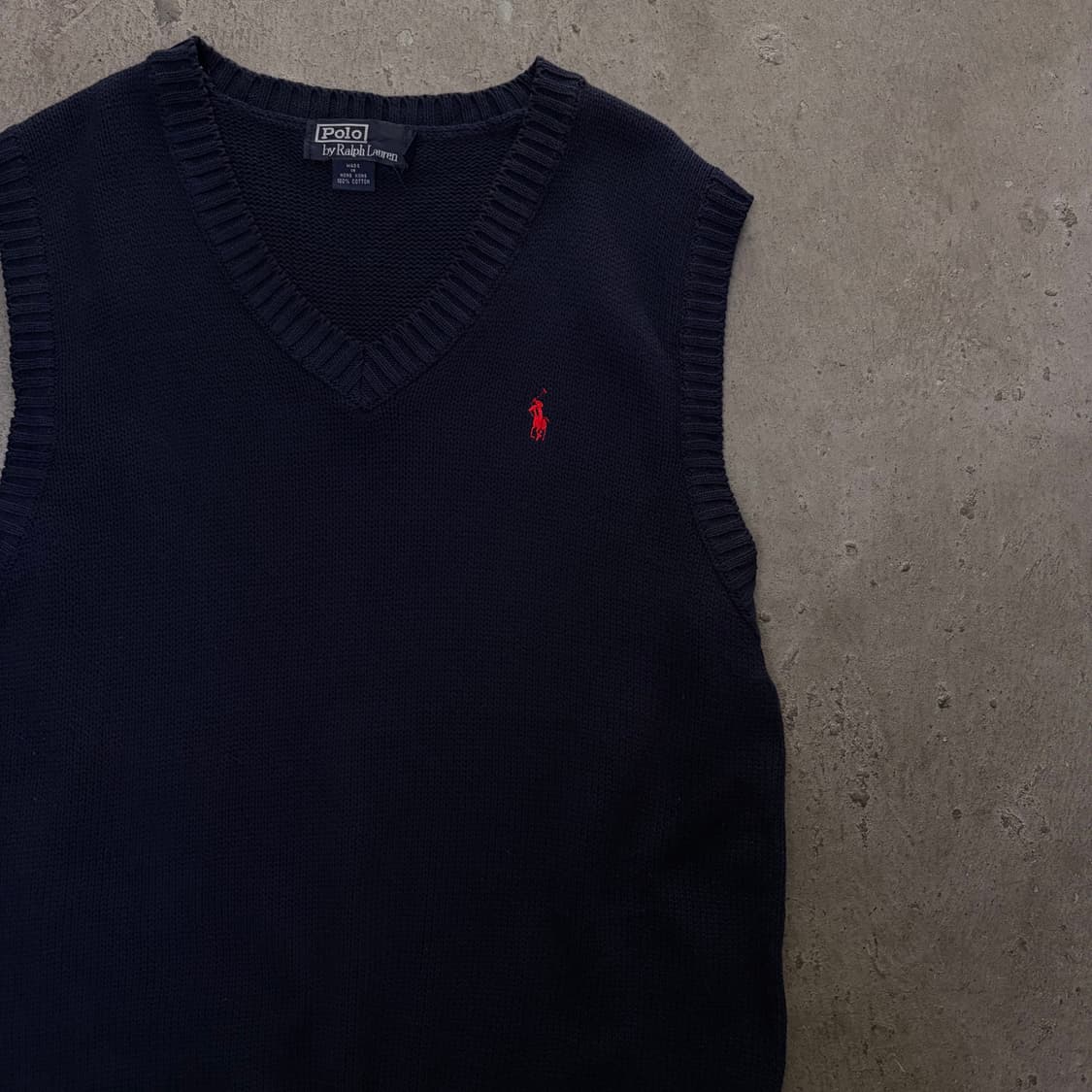 폴로 니트 조끼[2033] 상품이미지3