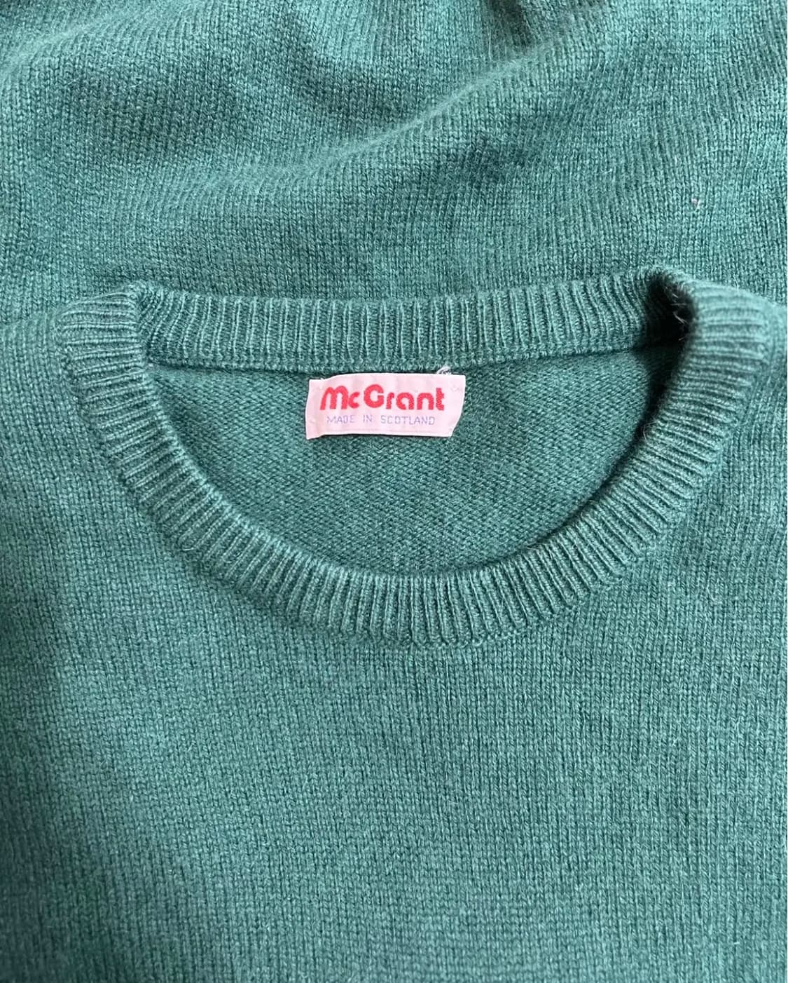 맥그란트 스코틀랜드 남성 앙고라울니트스웨터 L 상품이미지5