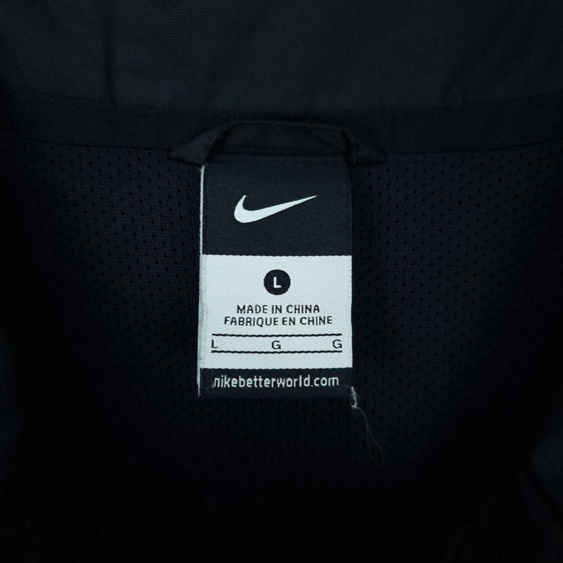 [NIKE] 나이키 스우시 집업 바람막이 자켓 블랙 M16595 상품이미지7