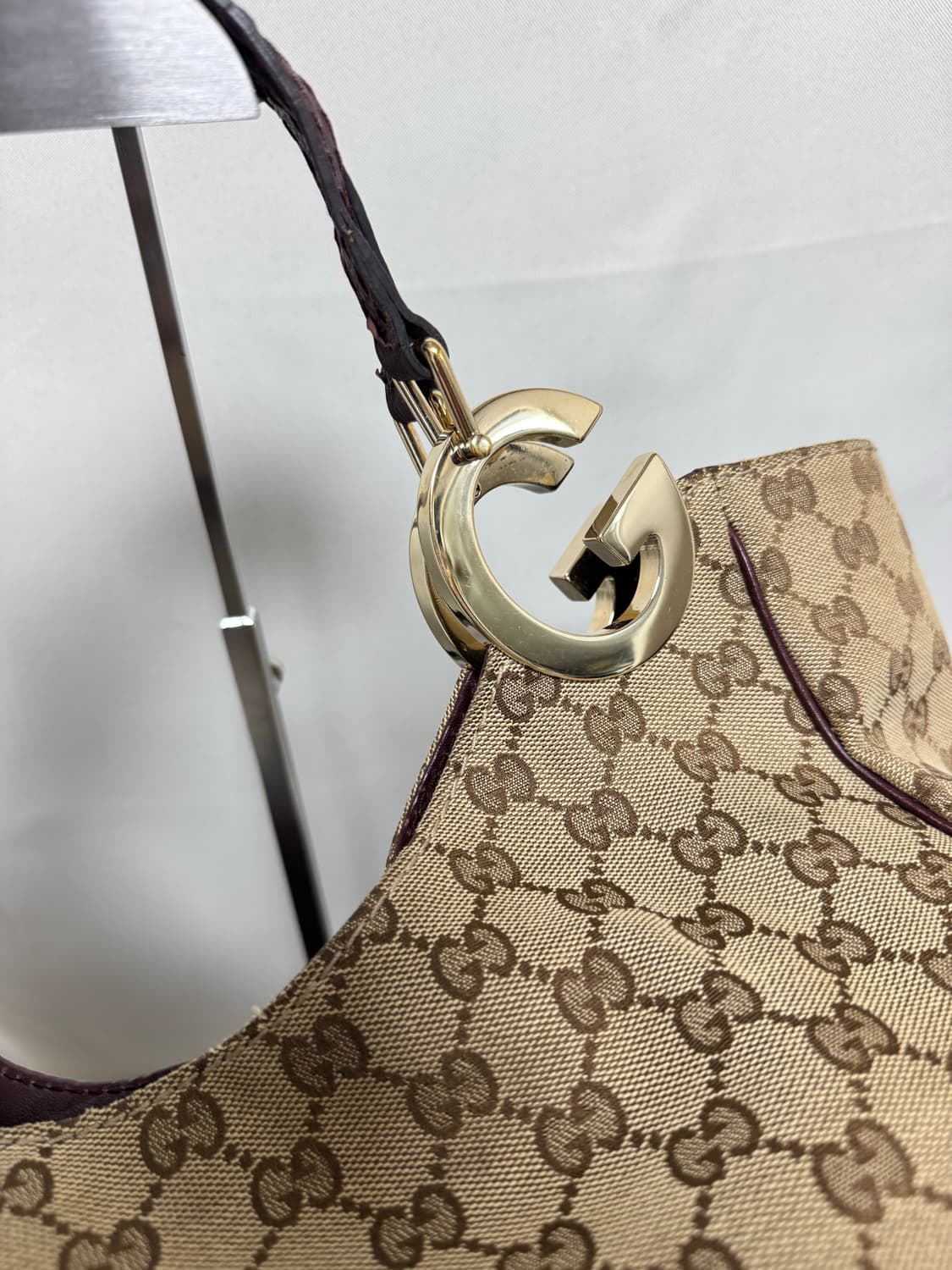 정품 구찌 모노그램 호보백 상품이미지5