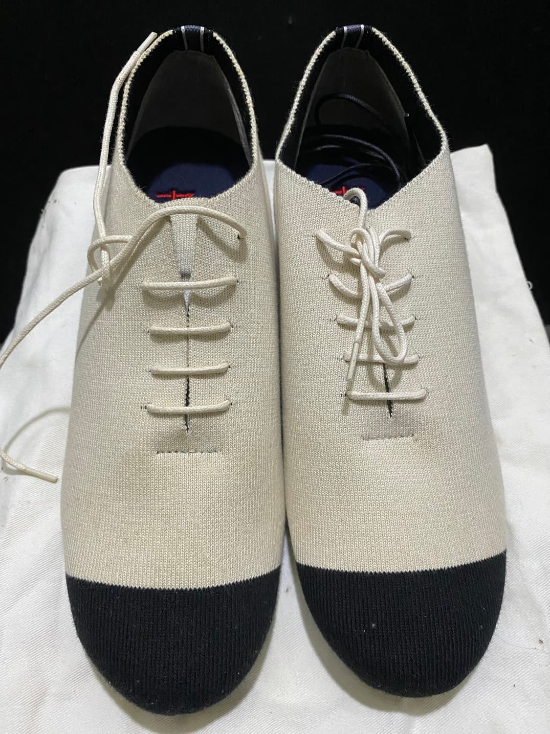(미사용) 노도니트 NODO KNIT 배색 옥스포드 로퍼 상품이미지2