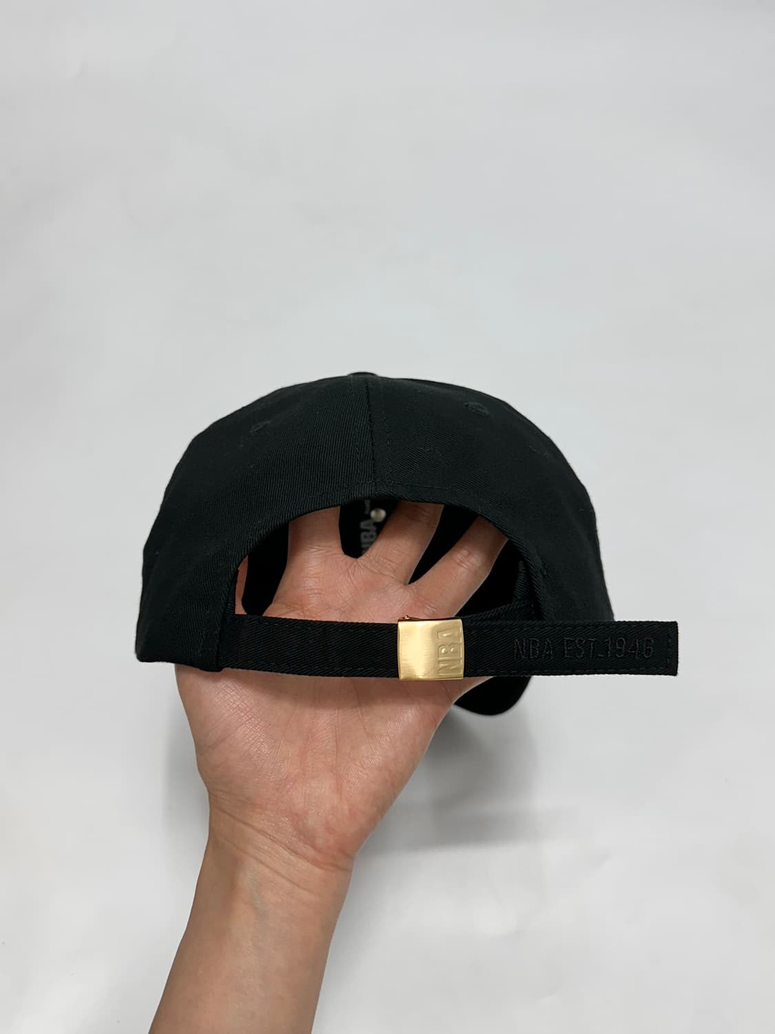NBA 금장 메탈 로고 볼캡 상품이미지5