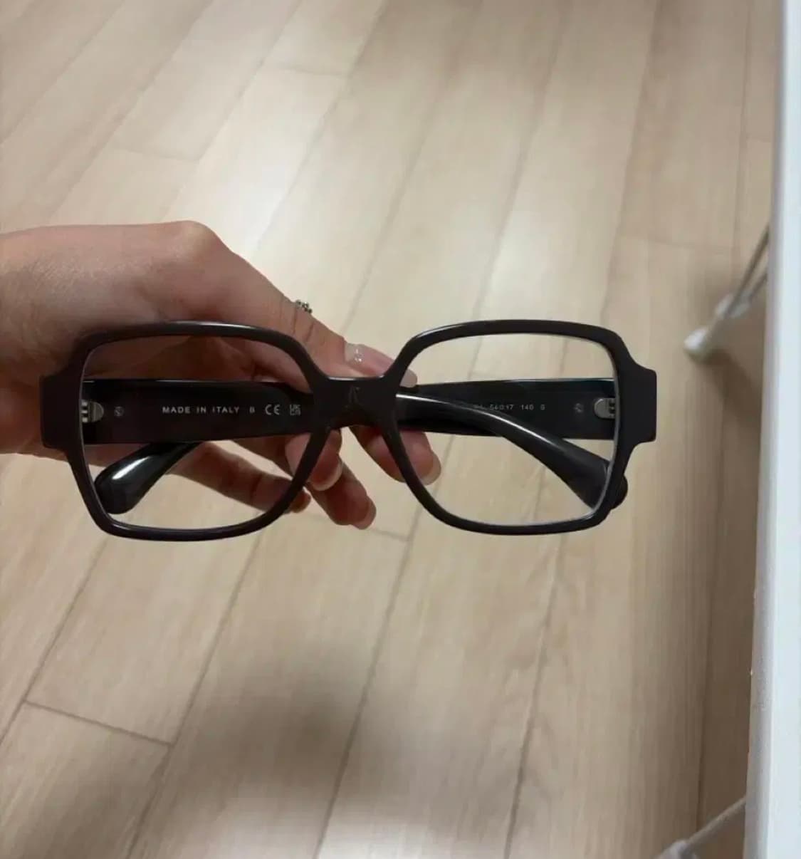 샤넬 하트 안경 브라운 54 상품이미지1