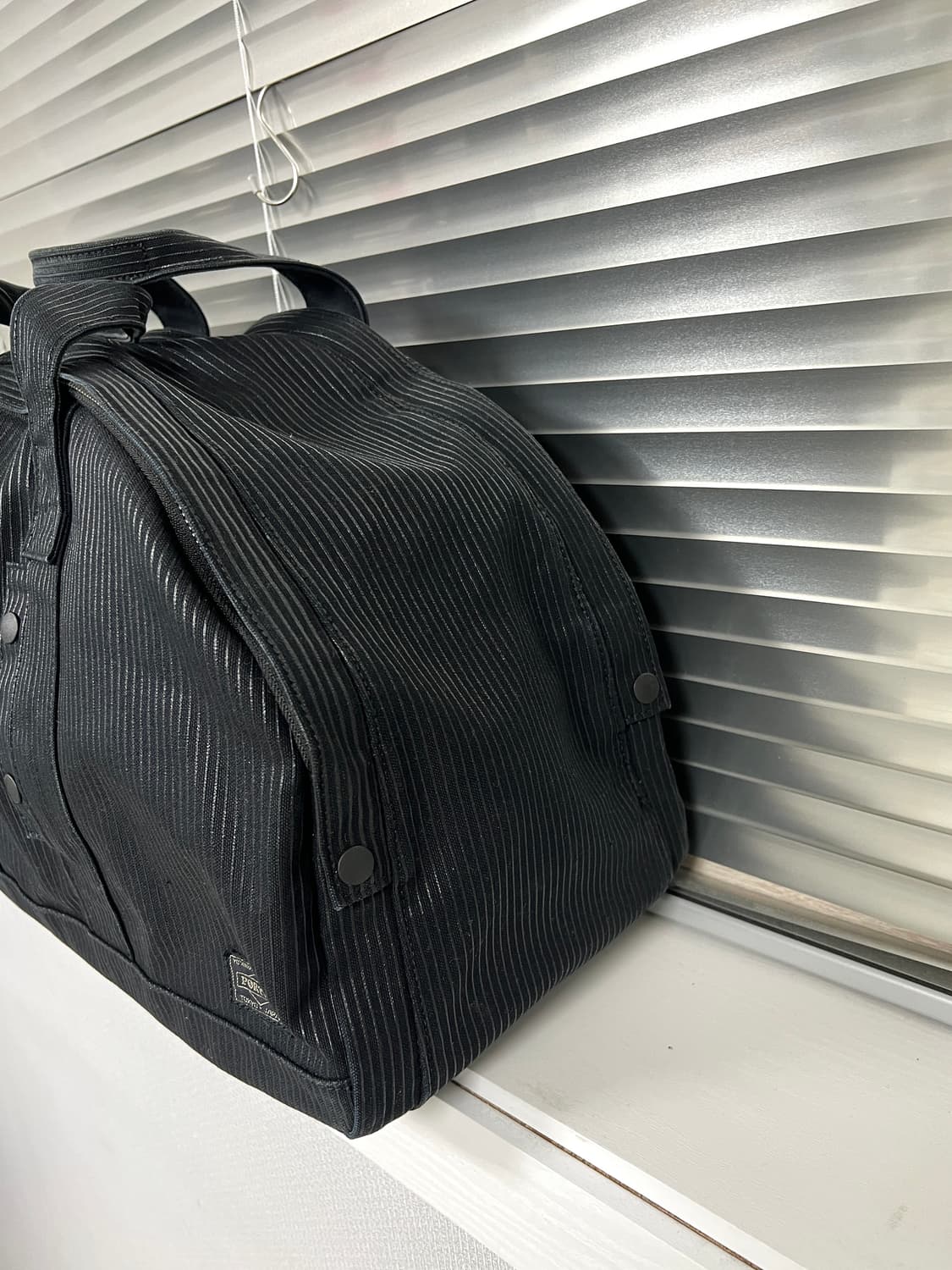 PORTER-TOTE BAG XL (Washed Stripe Black) 상품이미지6