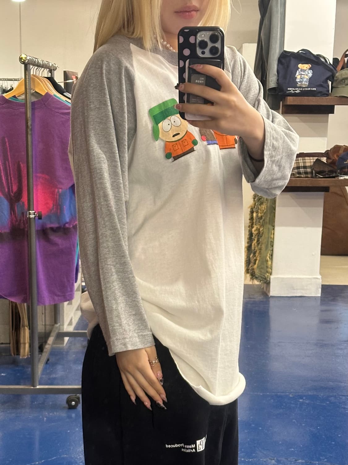 1990s usa 사우스파크 나그랑 7부 슬리브 상품이미지6