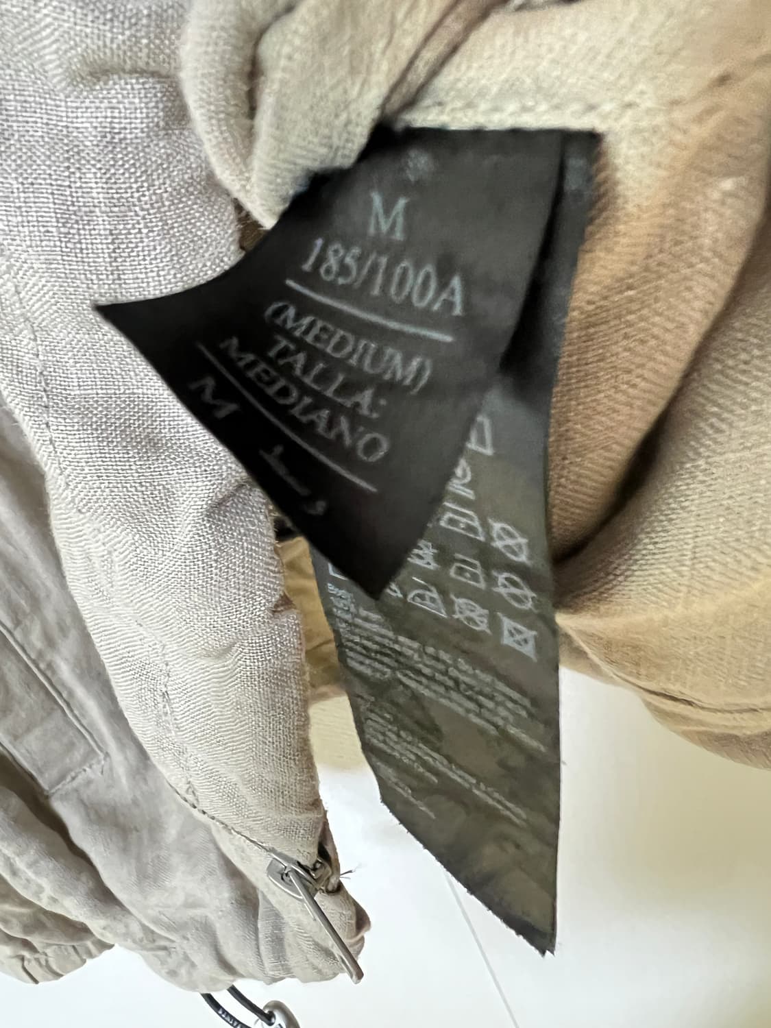 올세인츠 린넨 봄버 자켓 m 상품이미지6