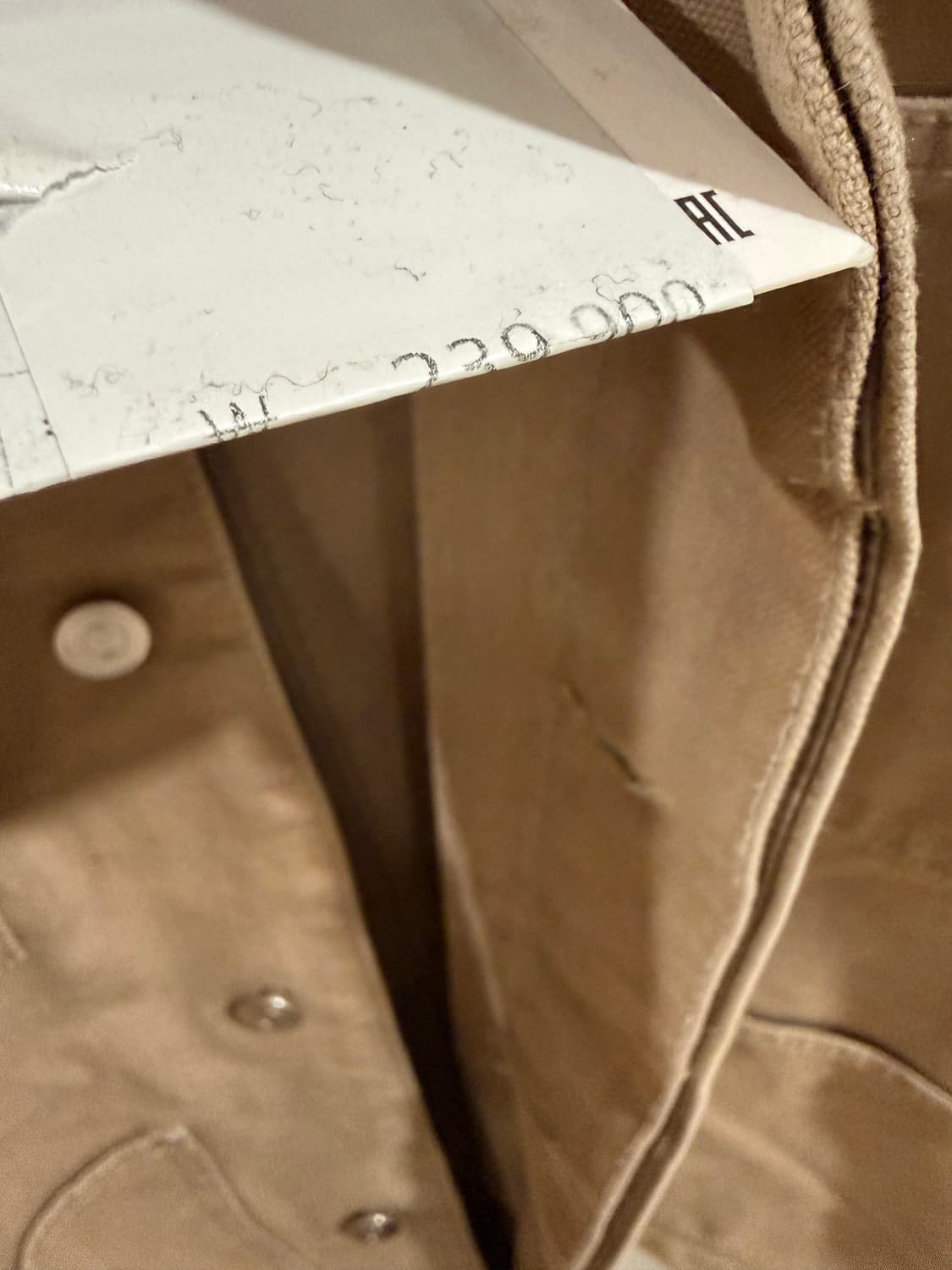 자라 오리진 워시드 캔버스 자켓 토프 그레이 상품이미지5