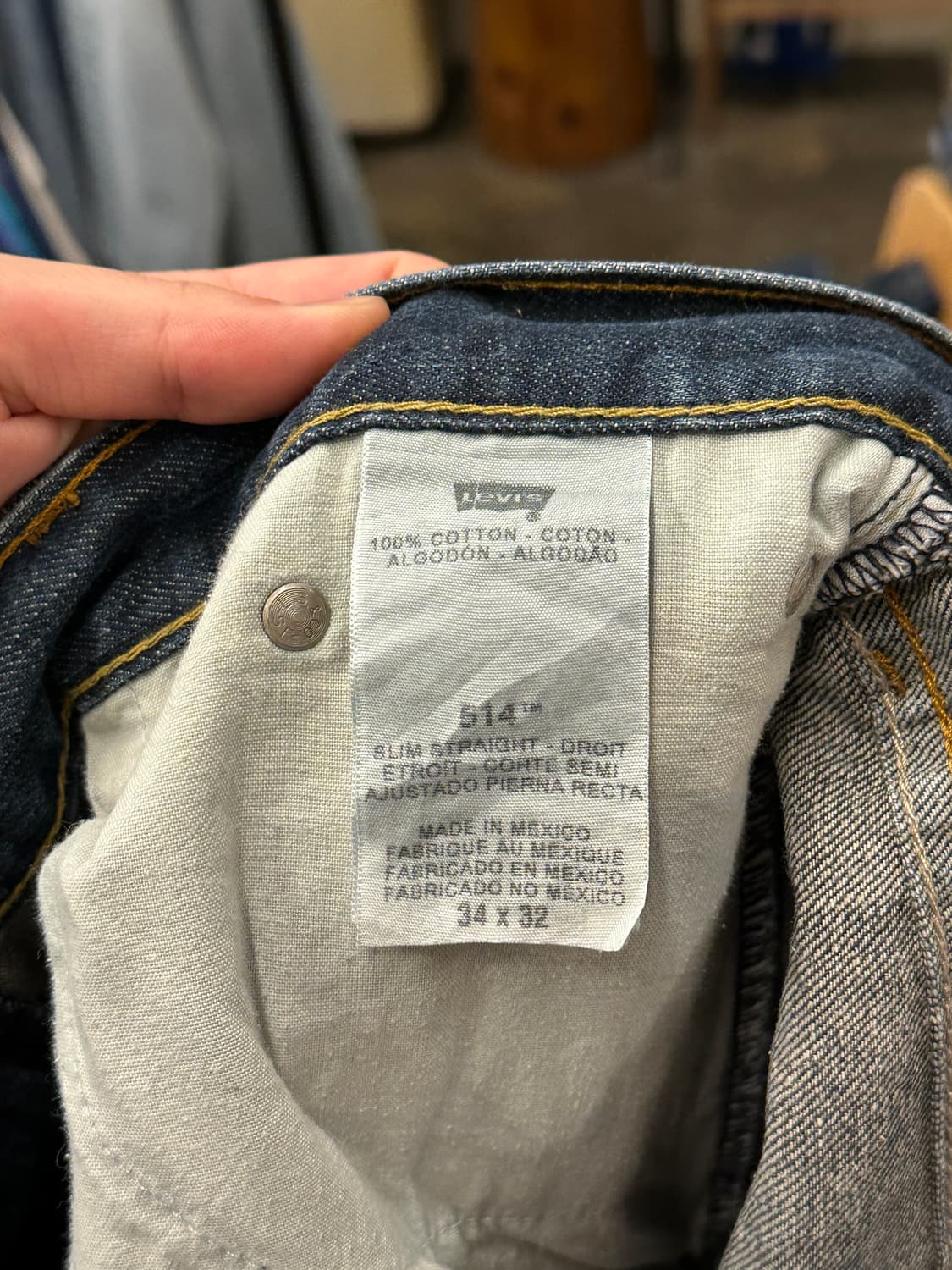 리바이스 514 W34 L32 상품이미지4